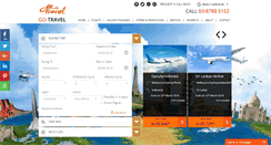 Desktop Screenshot of gotravelclub.com.au